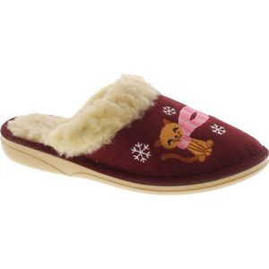 SC Home Collection 802-16 A Maroon ChildB slippers 30 NEW